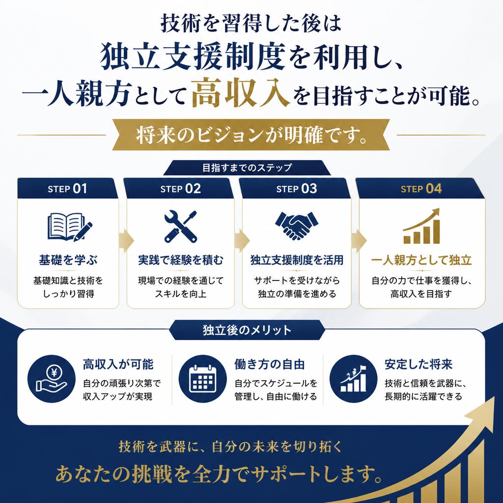 独立支援制度で未来を切り開く